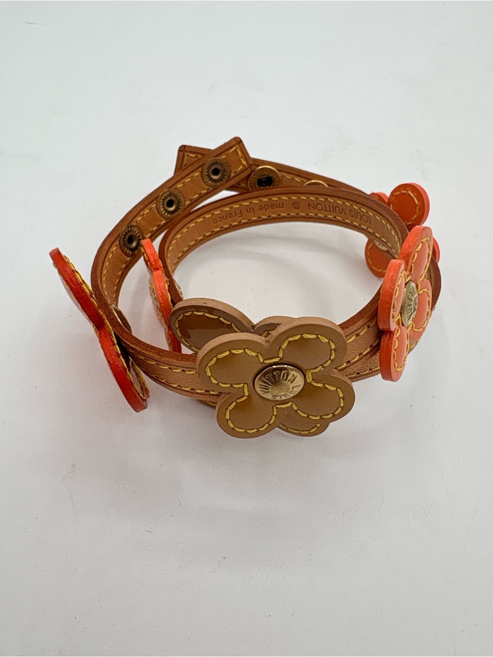 Louis Vuitton Verni Flower Lexington Bracelet - Picture 5 of 9